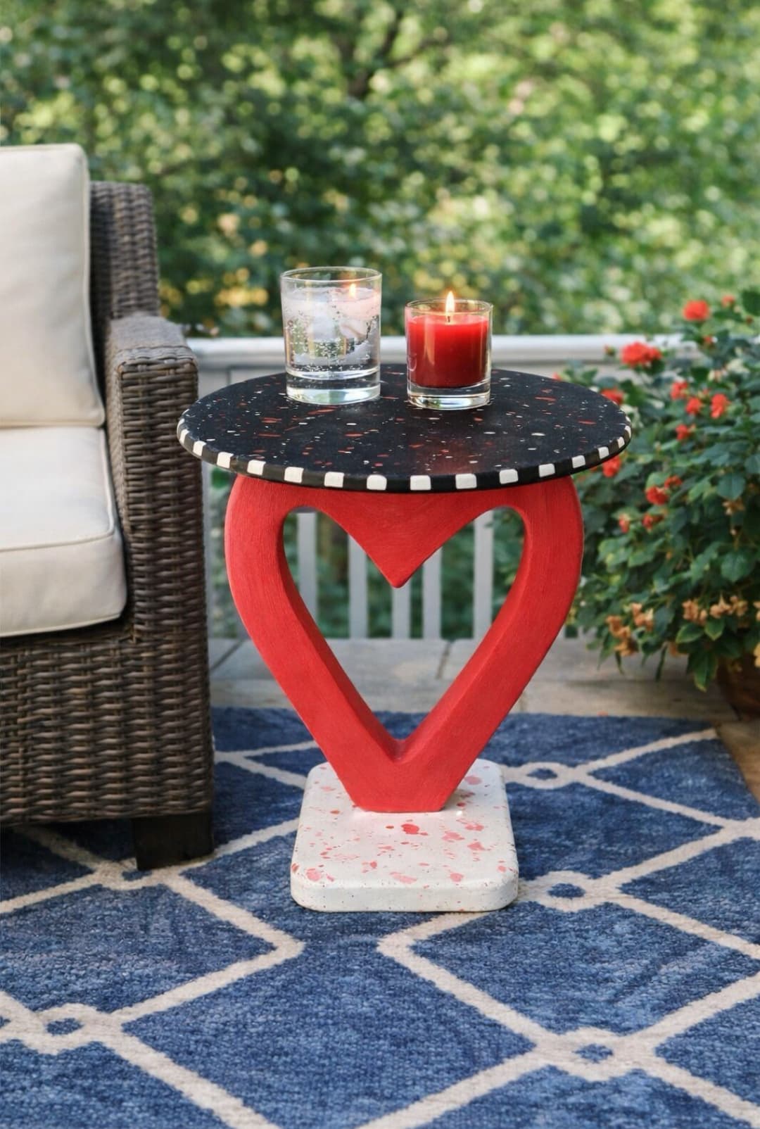 Handcrafted Concrete Tables