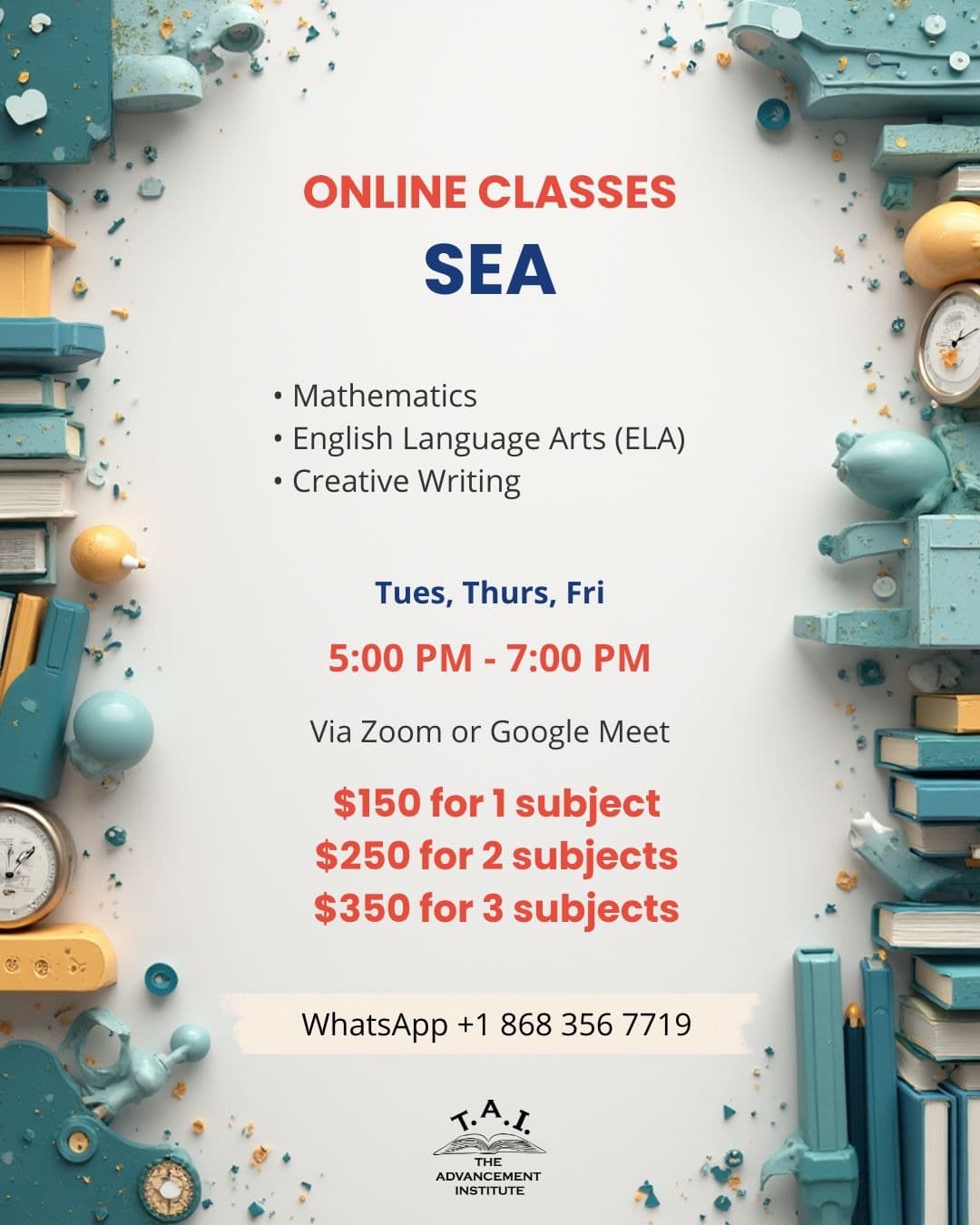 SEA Lessons Classes