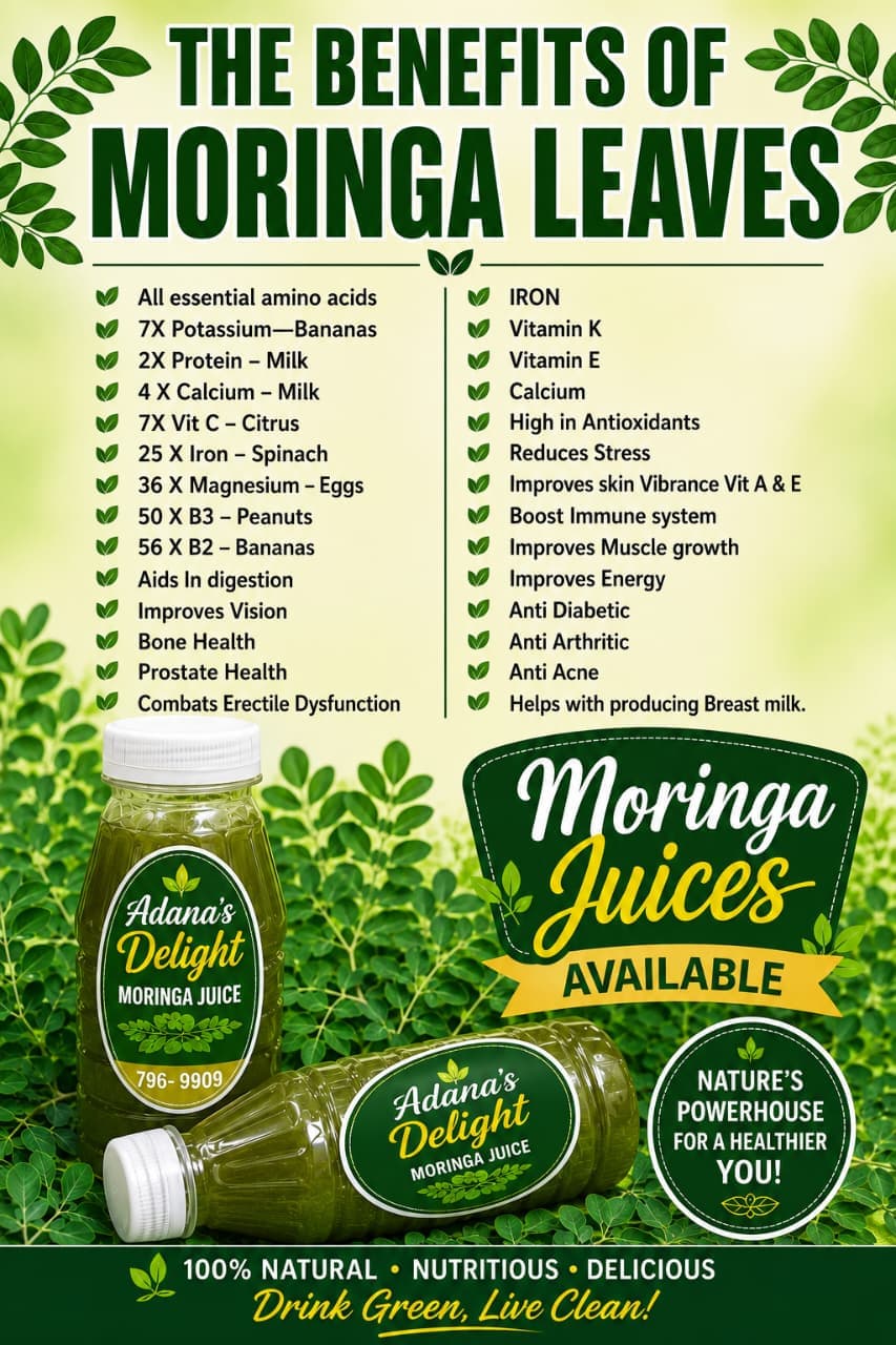 Moringa juice